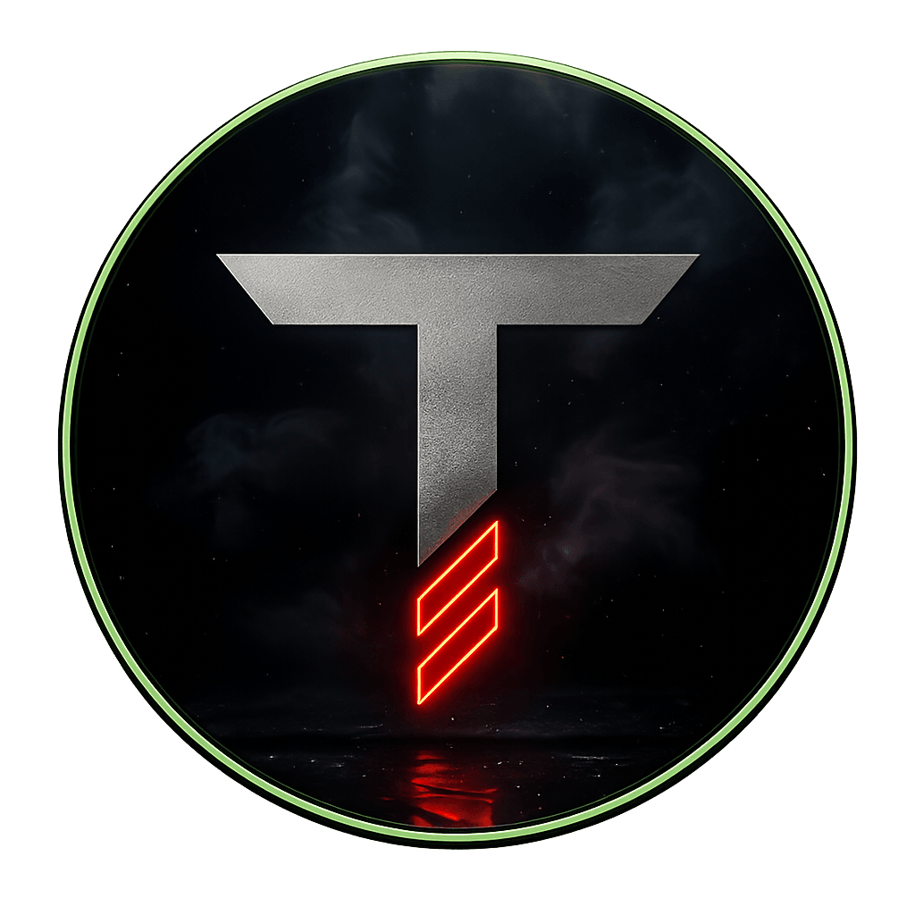 Logo 3D Render Dark